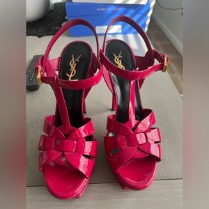 COPY - AUTHENTIC YSL Tribute Fushia size 39